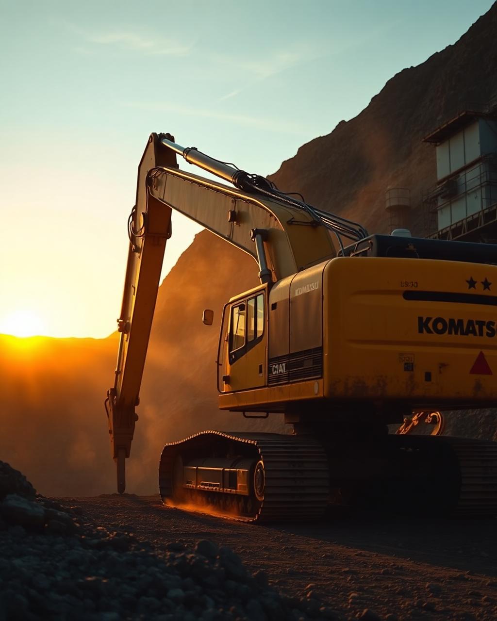 Heavy haul truck operating in an open-cast mine